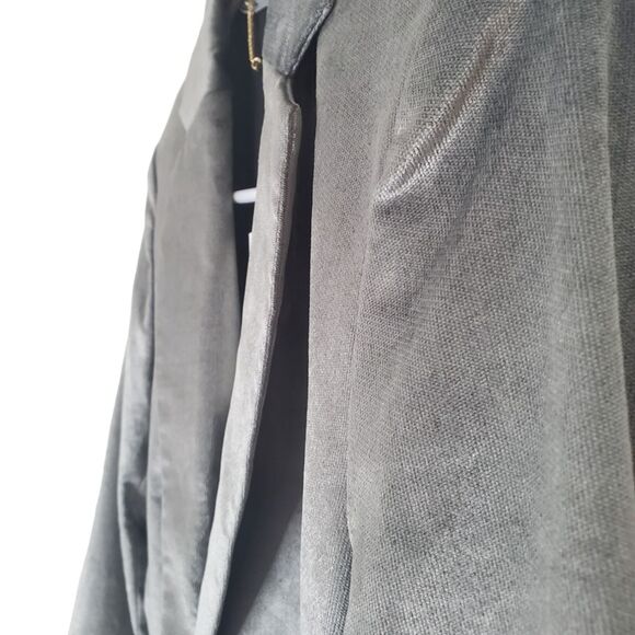 NWT FRAME Classic Blazer in Grey Velvet Sz 4 - Picture 10 of 16